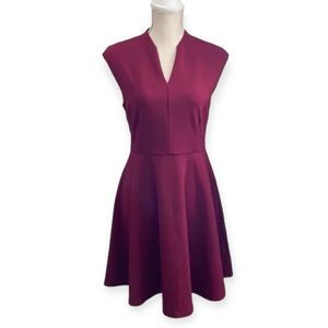 Zalora Collection Burgundy Sleeveless Dress Size L